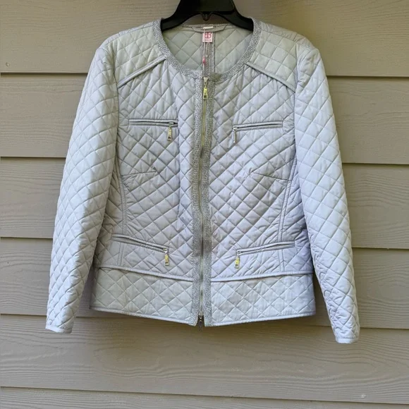 Basler Quilted Gray Women's Jacket - Picture 7 of 12